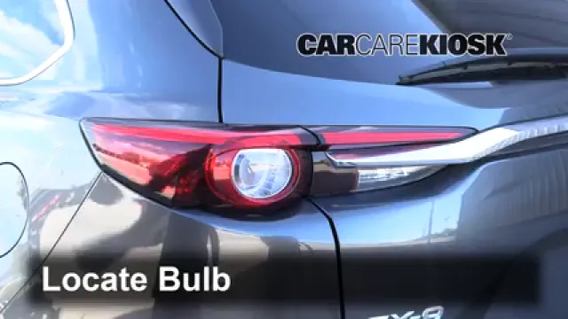 2018 Mazda CX-9 Signature 2.5L 4 Cyl. Turbo Luces Luz trasera (reemplazar foco)